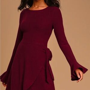 Red dress